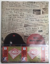 1970 World Series Program Ticket Stubs Game 1...