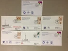 Seven Israel covers with diff EXPO PHILATELIC special cancellation