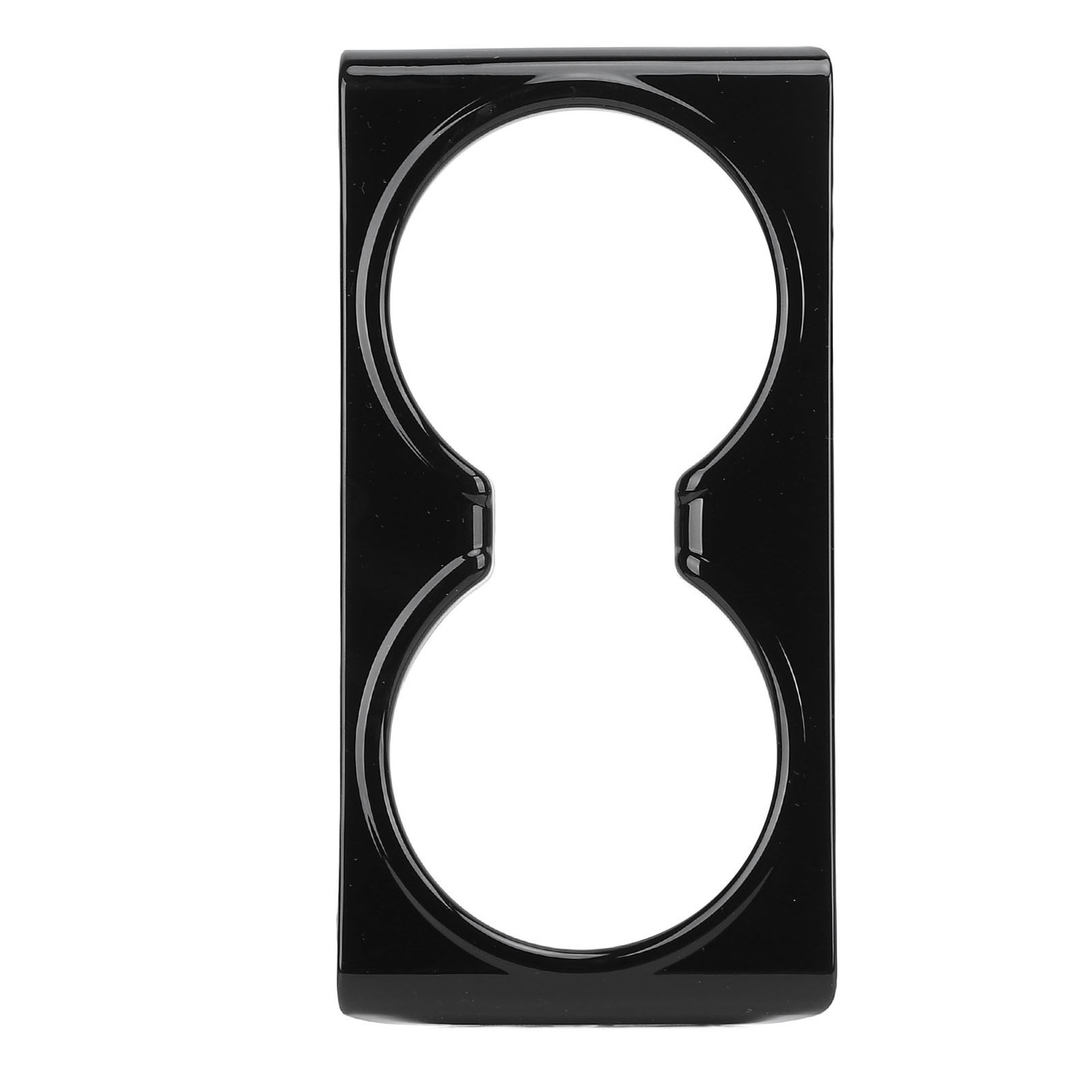 .Rear Console Armrest Cup Holder Cover Wear Resistant Water Cup Holder Frame