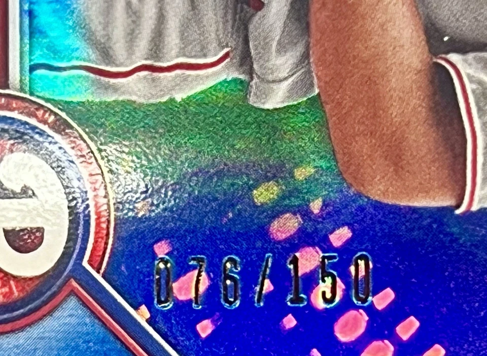 2022 Bowman Draft 1st Edition Blue Foil /150 Gabriel Rincones #BD-142 - Image 2 of 3