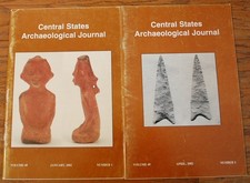 CSAJ-Central States Archaeological Journal issue #1, & 2-2002
