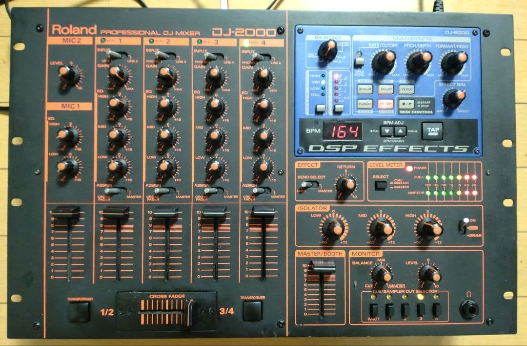 Roland DJ-2000 DJミキサー【ワンオーナー⭐︎動作OK】 Roland DJ-2000 DJ Mixer Tested Working | eBay