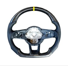 Volante personalizzato in fibra di carbonio per VW Golf POLO GTI GTD MK7