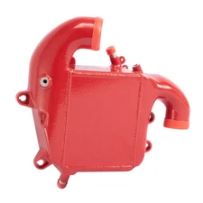 RED Air To Water Intercooler For 2020-2024 GM 3.0L L6 LM2 / LZO Duramax CUBAUTO