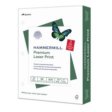 Hammermill Premium Laser Print Paper, 24 lb C...