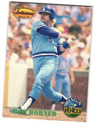 Bob Horner 1994 Ted Williams Card Co MLB Card #149