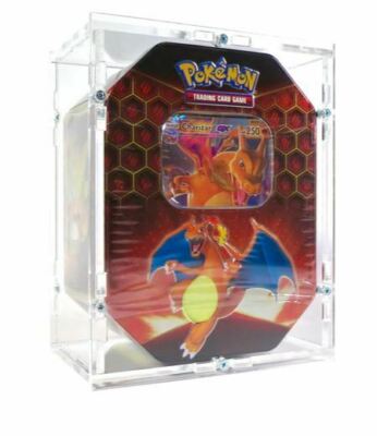 Acryl Case passend für Pokemon Tin Box Hardcover Schutzbox