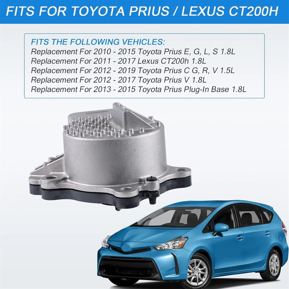 Engine Water Pump For Toyota Prius Auris Yaris Hybrid 1.8 CT200H 161A0-29015 UK - Image 2 of 4
