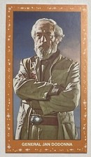 GENERAL JAN DODONNA • 2022 TOPPS T206 STAR WARS WAVE 1 • ORANGE STAR FIELD /101
