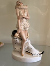 Volkstedt aka goldscheider Art Deco  'Ash Wednesday' Porcelain Figure