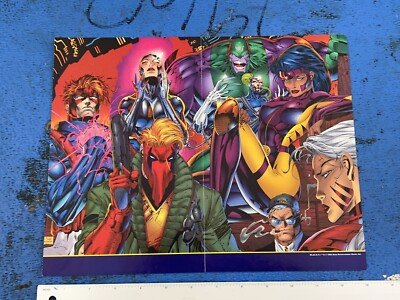Vintage 1993 Mini Poster WildC.A.T.S. Wizard Magazine #27 10 X 13
