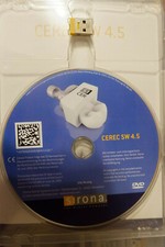 Cerec 4.5 Software With Licence CAM SIRONA New