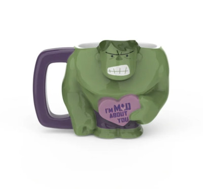 Zak Valentin 2024 Hulk I'M Mad Über Du Keramik Chibi Becher Neu