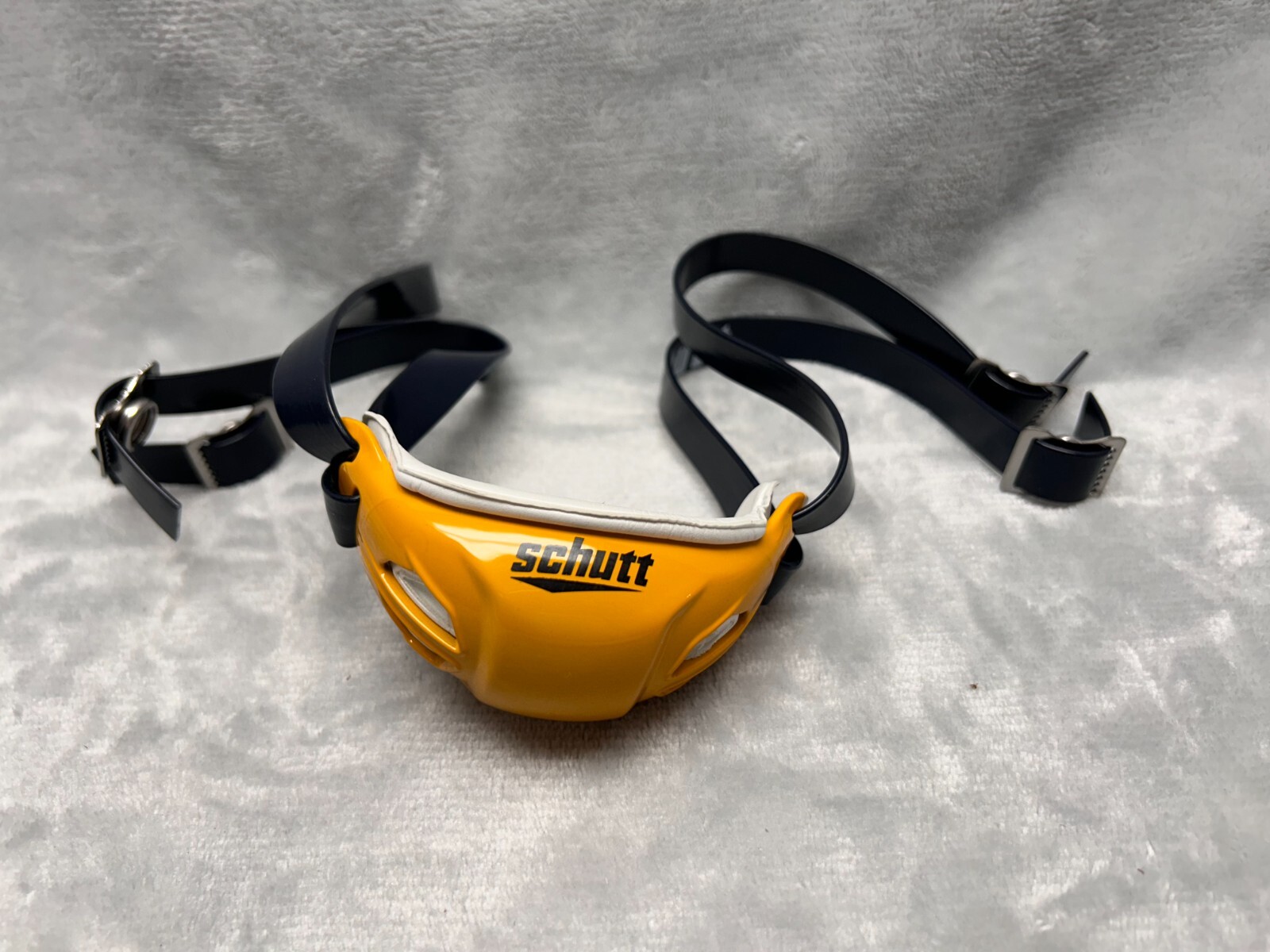 RARE Schutt Football Helmet Chin Strap HRDCP Gold/Black/White eBay
