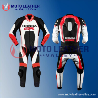 Marc Marquez Honda CBR Motorbike Motorcycle Leather Racing Suit 2020 - Main Image