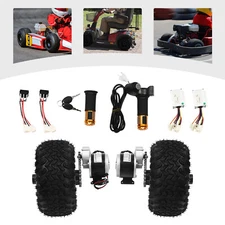 10" 24V 250W Motor Drive Air Wheels Conversion Kit forElectric Cart ATV Scooters
