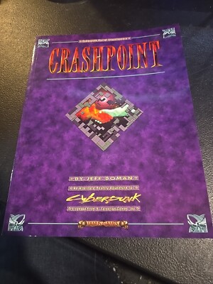 Crashpoint: An Alternate Reality Adventure for Cyberpunk RPG - Ianus Games NEW