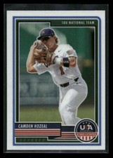 2023 Panini USA Baseball Stars & Stripes #54 Camden Kozeal
