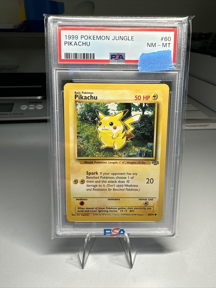 1999 Pokemon Jungle #60 Pikachu PSA 8 NM-MINT | eBay