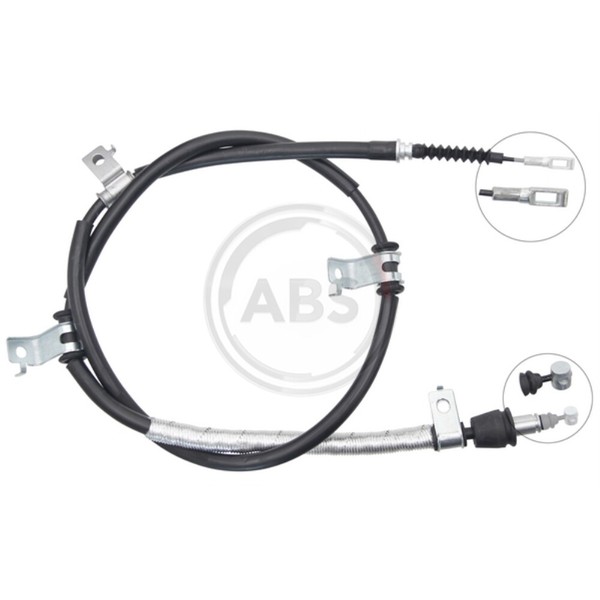 A.B.S. Handbremsseil Bremsseil Rechts FüR Hyundai I30 Elantra Stufenheck-image