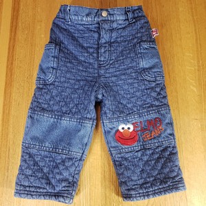 Bebé Niño Invierno Forrado Pantalones De Jeans 18 meses Elmo Sesame Street  | eBay