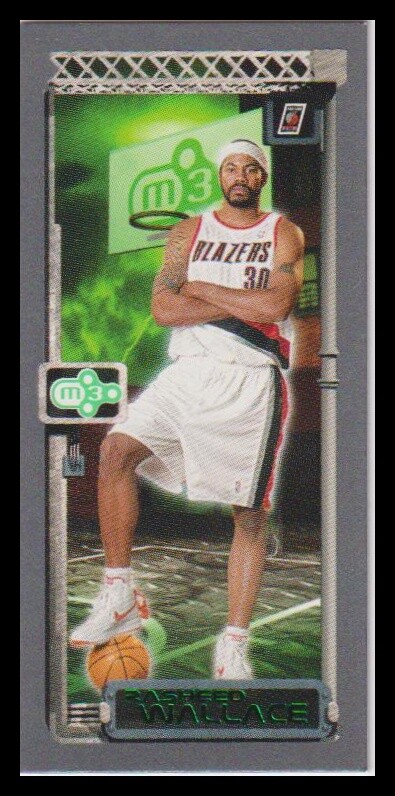 2003-04 Topps Rookie Matrix #81 Rasheed Wallace Minis
