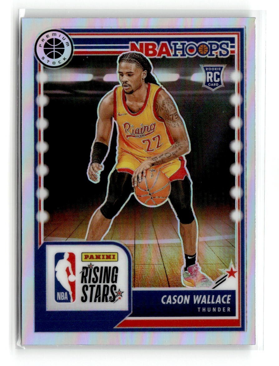 2023-24 Panini Nba Hoops Premium Stock - Rising Stars Cason Wallace #281 (RC)