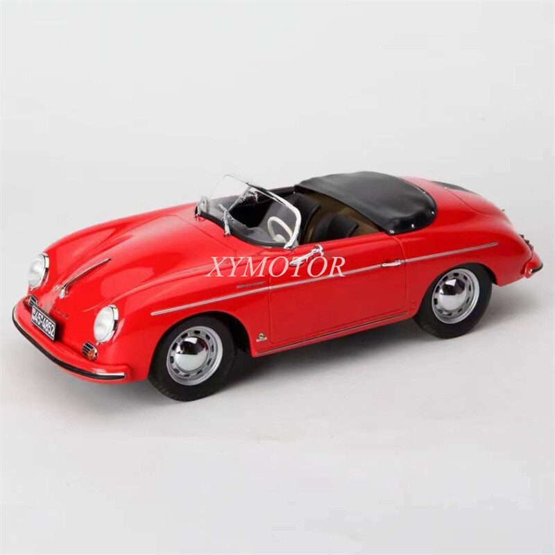 Norev 187461 1:18 Porsche 356 Speedster 1954 Red Diecast Model Car