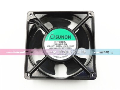 1 PCS  SUNON Fan DP200A 2123XST.GN AC220V 12038 12cm aluminum frame fan insert