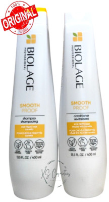 MATRIX BIOLAGE SMOOTH PROOF SHAMPOO & CONDITIONER 13.5 oz DUO