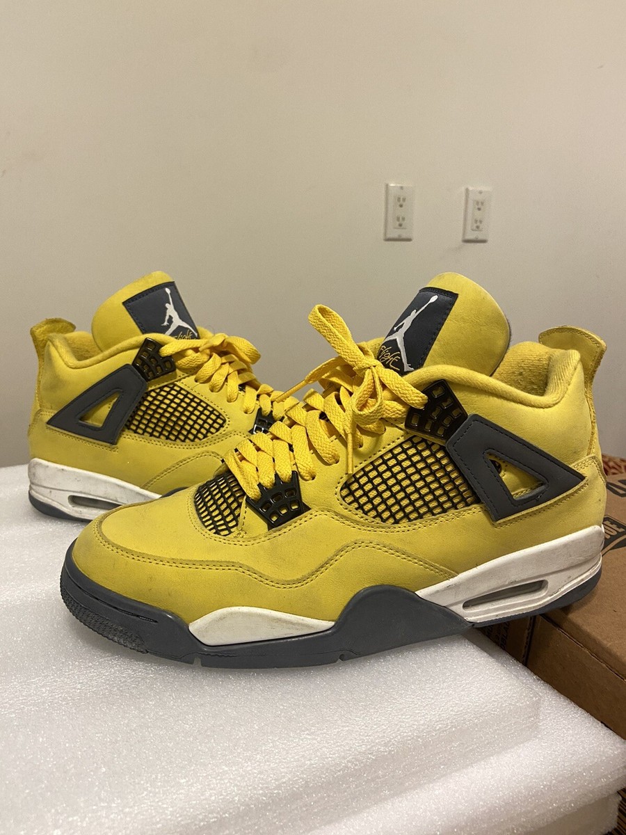 Jordan 4 Retro Lightning 2021 Size 15 New With Box “ Verified Authentic” Air Jordan 4 Retro  main image 3