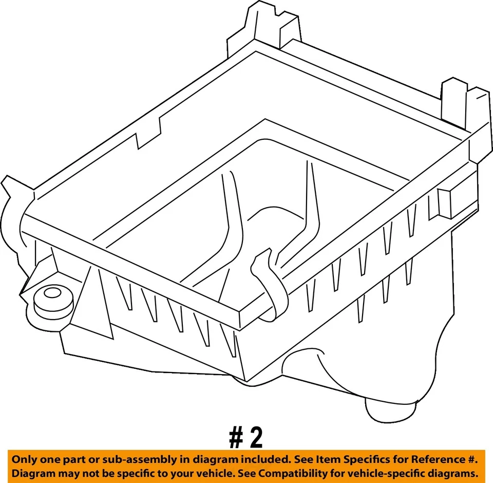 Used Air Cleaner Assembly fits: 2015 Jeep Grand cherokee  Grade A - Image 4 of 4