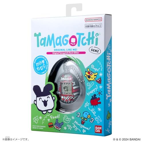 BANDAI Original Tamagotchi Rock Glitter Tamagotch Digital Toy