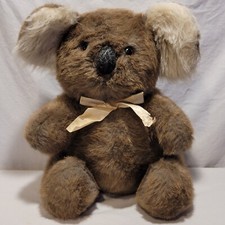 Vintage Dakin Koala Bear 1986 Plush Stuffed Animal Toy Brown 14"