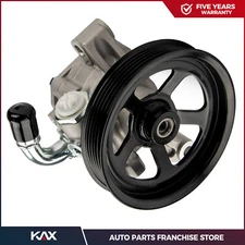 Power Steering Pump w/ Pulley For Chevy Traverse​ 2009-2017 GMC Acadia 2007-2016