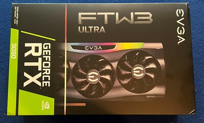 NEW/SEALED EVGA NVIDIA GeForce RTX 3090 24GB GDDR6 Graphics Card