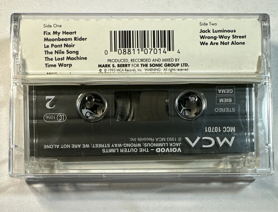 Voïvod - The Outer Limits Cassette Tape  - Image 3 of 4