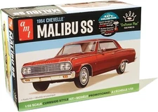 AMT 1964 Chevy Chevelle Malibu Super Sport Craftsman Plus 1:25 Scale Model Kit
