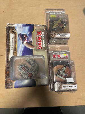 X-wing miniatur Scum Shadow caster,Hound's tooth,Punishing one,Mist hunter,Kimog