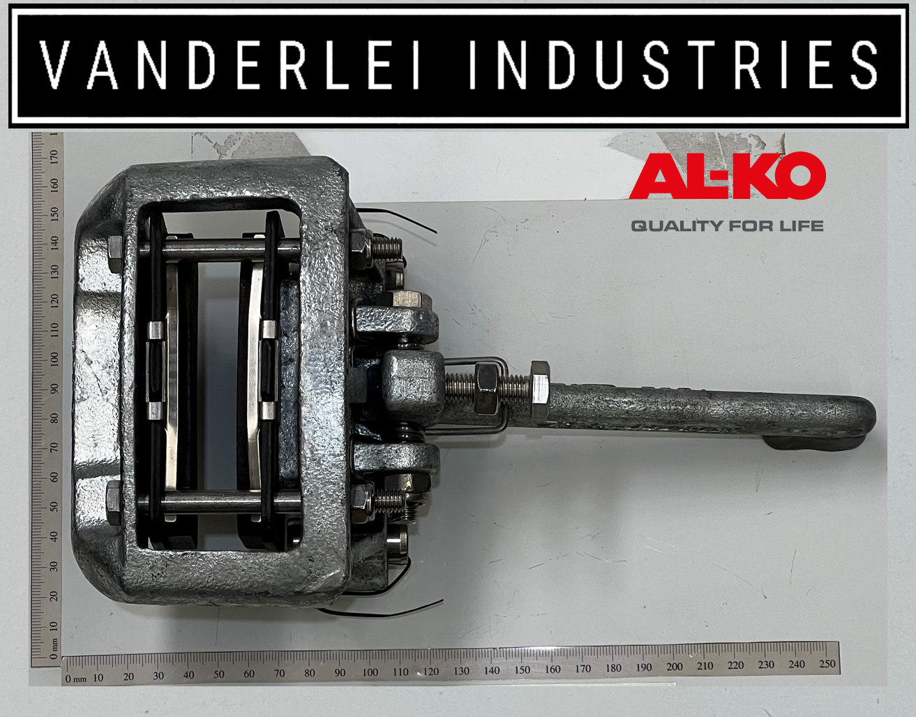 1 x Genuine ALKO Mechanical Disc Brake Calliper alko 323300 eBay