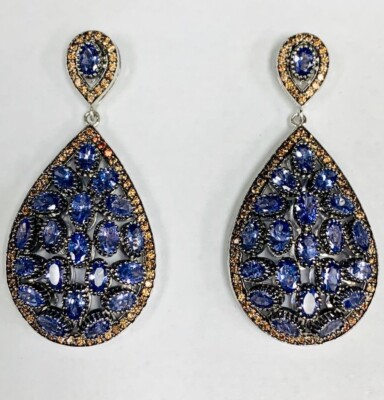 Meher's Jewelry Tanzanite and Brown Zircon