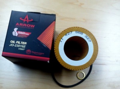 Bmw Engine Oil Filter High OEM Quality  ARROW  11427566327 HU816X