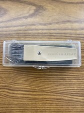 Static Master Brush 1C 200 Dec 1976. Nuclear Products W/ Cracked Case