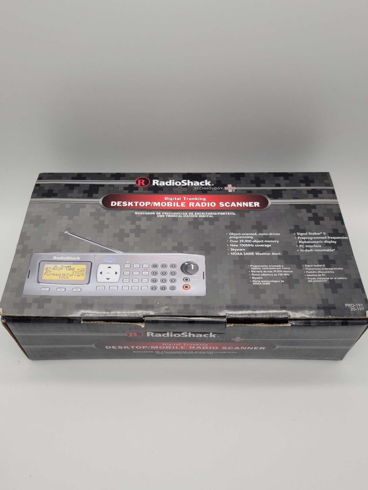 Radio Shack PRO197 DIGITAL TRUNKING DESKTOP/MOBILE RADIO SCANNER Pre
