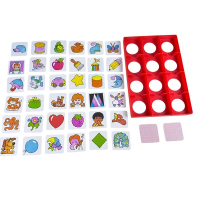 Replacement Pieces Vintage Original Memory Card Game Milton Bradley 1986
