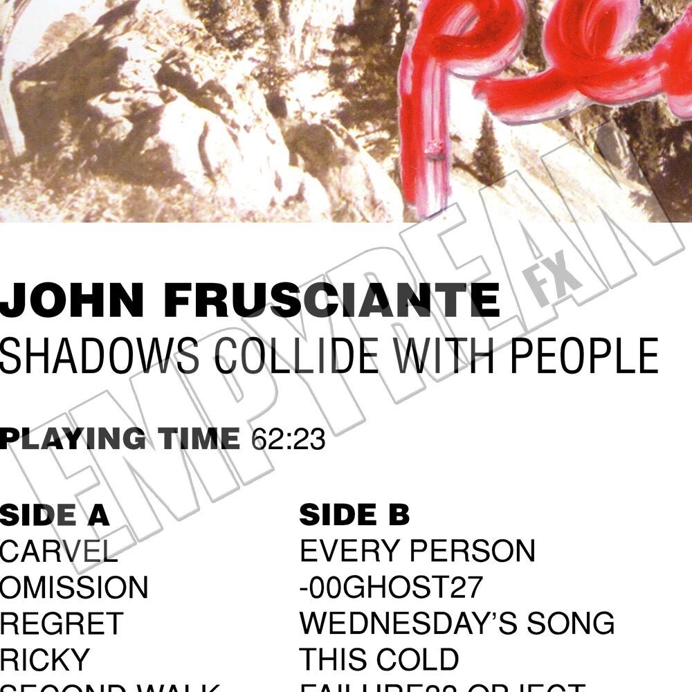 ジョンフルシャンテJohn Frusciante LP John Frusciante ジョン・フルシアンテ LPレコード