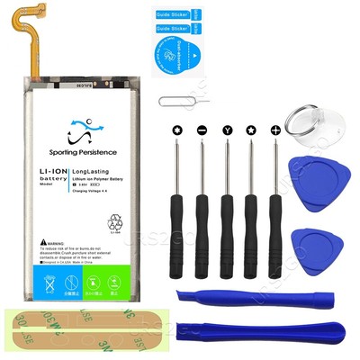 Long Life 5120mAh Battery Tools f Xfinity Mobile Samsung Galaxy S9 Plus SM-G965U