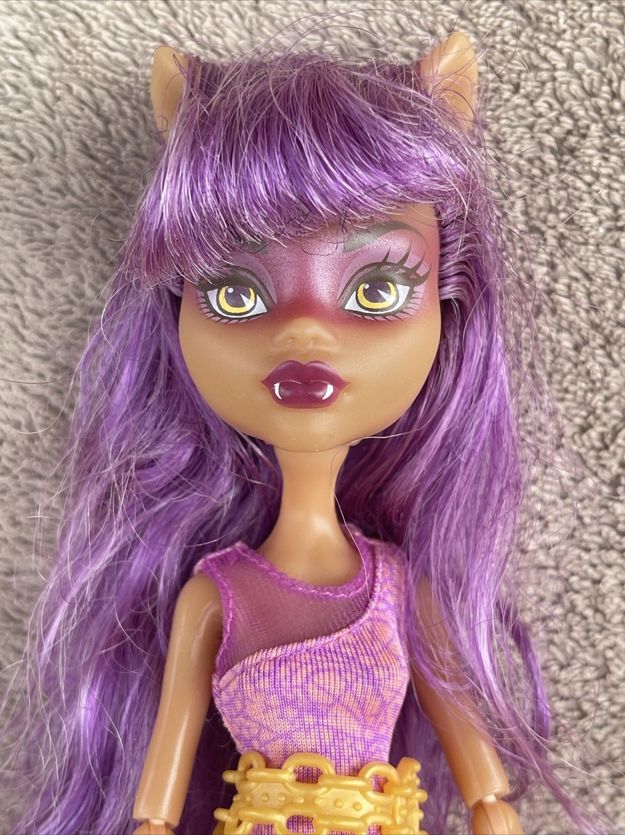 Monster High Haunted Getting Ghostly Clawdeen Wolf Doll Rare | eBay
