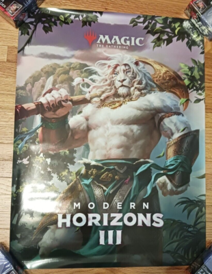 MTG Modern Horizons 3 FOIL PROMO POSTER 18x24 Magic the Gathering