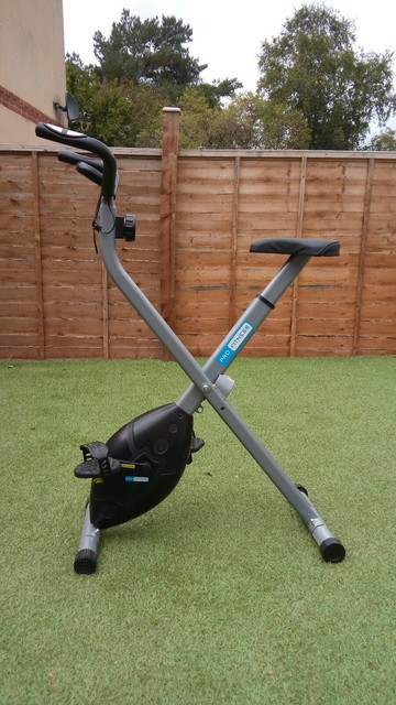 v fit mxc1 folding x frame magnetic exercise bike